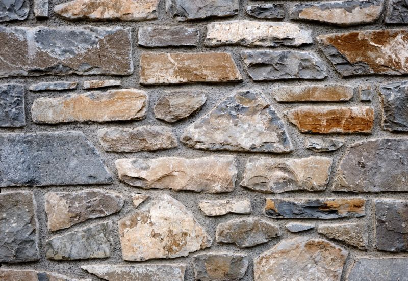 Natural Rock Veneer Wall